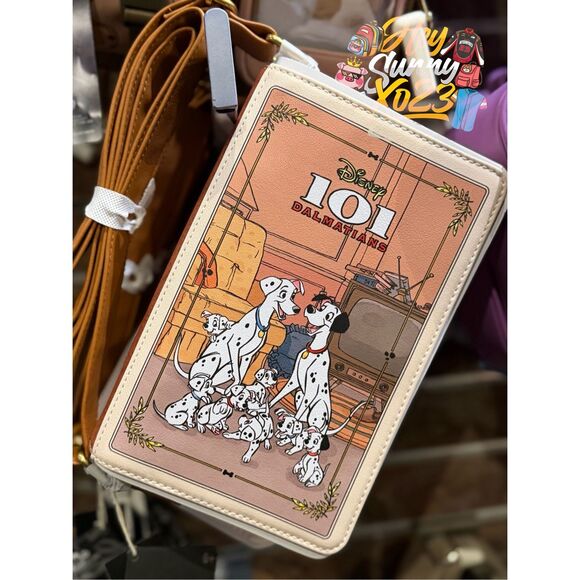 Loungefly Handbags - Loungefly Disney 101 Dalmatians Book Crossbody Bag